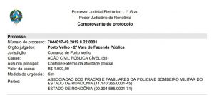 ASSFAPOM PROTOCOLA AÇÃO QUE VISA REALIZAÇÃO DO CURSO DE FORMAÇÃO DE CABO DA PM/RO ASSFAPOM PROTOCOLA AÇÃO QUE VISA REALIZAÇÃO DO CURSO DE FORMAÇÃO DE CABO DA PM/RO