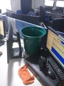 Denúncia – Ciop de Porto Velho é tomado por goteiras Denúncia – Ciop de Porto Velho é tomado por goteiras