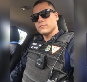 Policial Militar fica gravemente ferido em acidente de trânsito na BR Policial Militar fica gravemente ferido em acidente de trânsito na BR