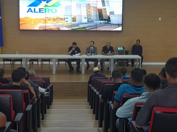 ASSFAPOM – Durante assembleia geral na ALE/RO, associados aprovam início da operação Tolerância Zero