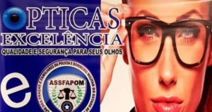 Convênio entre Ópticas Excelência e ASSFAPOM Convênio entre Ópticas Excelência e ASSFAPOM