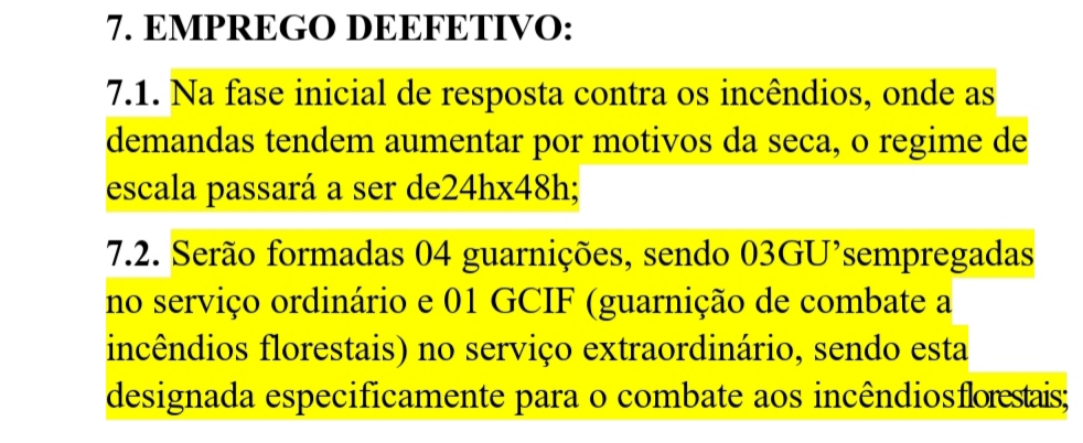 Denúncia: Bombeiros terão escalas reduzidas por contas das queimadas Denúncia: Bombeiros terão escalas reduzidas por contas das queimadas