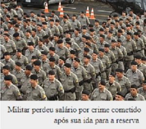 Militar da reserva não pode ser expulso por crime após aposentadoria Militar da reserva não pode ser expulso por crime após aposentadoria