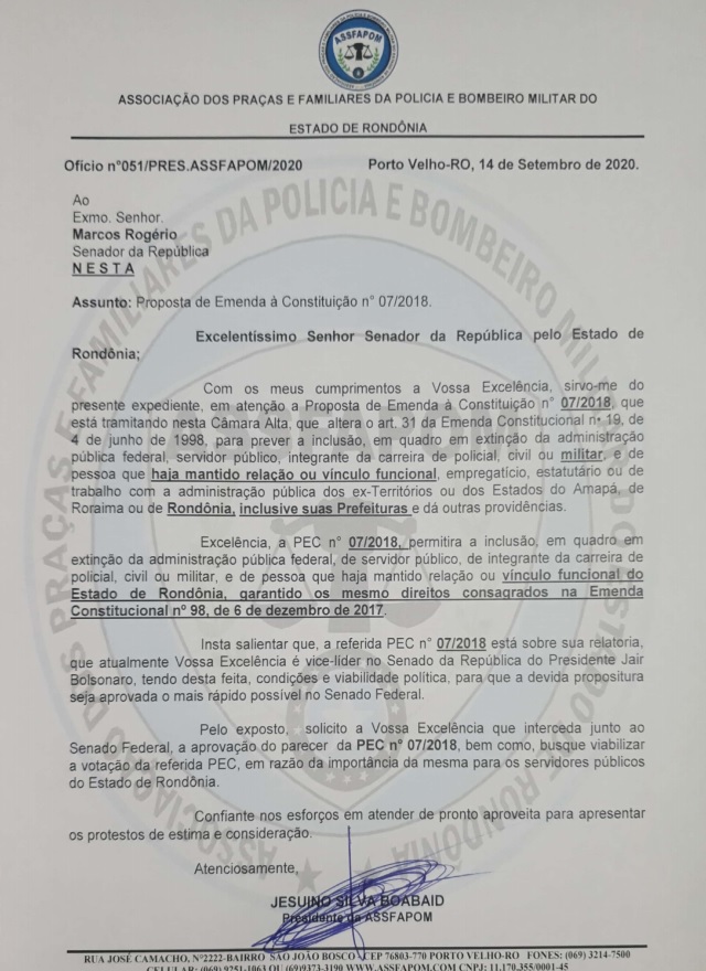 Senador apresenta parecer favorável à PEC que trata da transposição de servidores até 1991 Senador apresenta parecer favorável à PEC que trata da transposição de servidores até 1991
