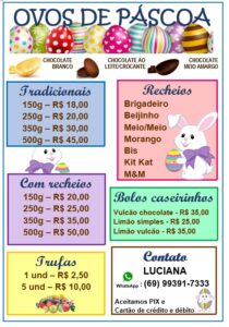 ASSOCIADO, COMPRE OVOS DE PÁSCOA COM 10% DE DESCONTO ASSOCIADO, COMPRE OVOS DE PÁSCOA COM 10% DE DESCONTO
