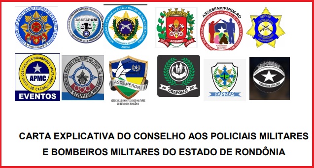 Associaes emitem Nota solicitando do governo a necessidade de VALORIZAO dos militares estaduais